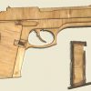 9mm Rubber-band Pistol